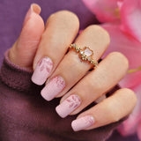 Sparkling Rose' Nail Wraps
