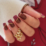 Burgundy Wine Nail Wraps