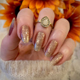 Golden Apple Nail Wraps