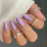 Sugar Plum Flurries Nail Wraps