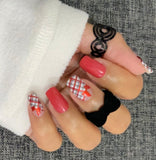 Bowdacious Plaid Nagelfolien