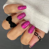 Magenta Ice Nail Wraps