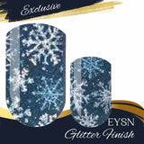 Glistening Winter Nail Wraps