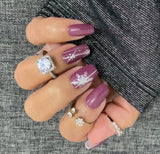 Silver Snowflakes Nail Wraps