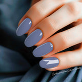 Slate Blue Nail Wraps