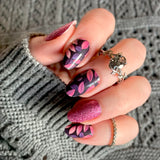 Raspberry Fields Nail Wraps