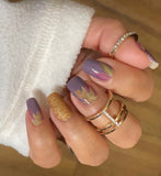 Falling for Gold Nail Wraps