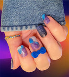 Arctic Sky Gel Nail Wraps (NG253)