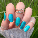 Caribbean Whirl Nail Wraps