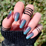 Seductive Cats Eye Nail Wraps