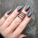 Seductive Cats Eye Nail Wraps
