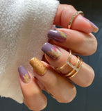 Falling for Gold Nail Wraps