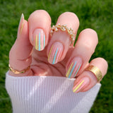 Linear Elegance Overlay Nail Wraps
