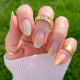 Linear Elegance Overlay Nail Wraps