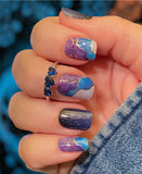 Arctic Sky Gel Nail Wraps (NG253)