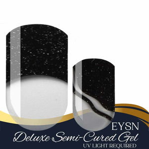 Sparkle Me French Gel Nail Wraps (NG256)