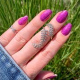 Shimmering Lilac Nail Wraps