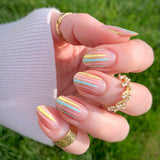 Linear Elegance Overlay Nail Wraps