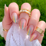 Linear Elegance Overlay Nail Wraps