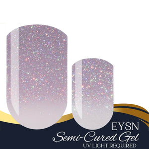 Lavender Fairy Dust Gel Nail Wraps (SG100)