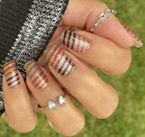 Rustic Sparkle Nail Wraps