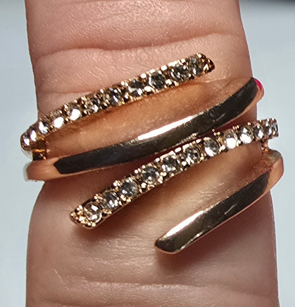 Wrapped Up Ring (SilverTone)