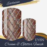 Espresso Gatsby Pop Nail Wraps