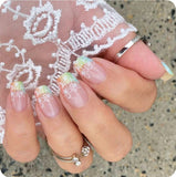 Sweet Melon French Nail Wraps
