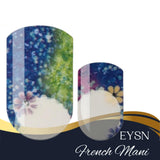 Twilight Garden French Nail Wraps