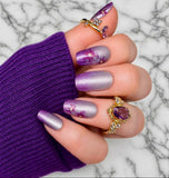 Violet Velvet Nail Wraps