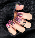 Midnight Tigress Nail Wraps