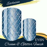 Denim Pop Plaid Nail Wraps