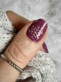 Snowflake Magic Nail Wraps
