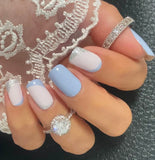Periwinkle Party Nail Wraps
