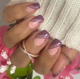 I Like to Mauve It Nail Wraps