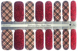 Fireside Plaid Nail Wraps
