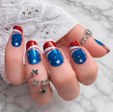 All American Glow Nail Wraps