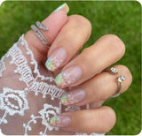 Sweet Melon French Nail Wraps