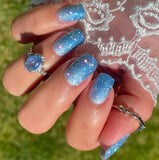 Blue Crush Nail Wraps