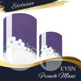 Periwinkle French Nail Wraps