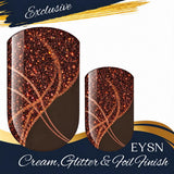 Isn't She Mocha Nail Wraps