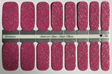 Bedazzled Pink Pop Plaid Nail Wraps