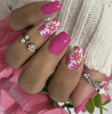 Passion Blossoms Nail Wraps