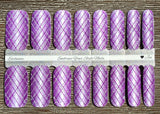 Grapevine Pop Plaid Nail Wraps