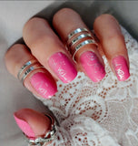 Floral Finish Nail Wraps
