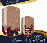 Rustic Rudolph Nail Wraps