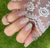 Sweet Melon French Nail Wraps