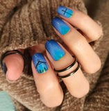 Away In A Manger Nail Wraps