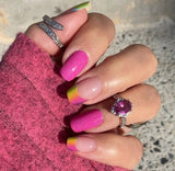 Watermelon Berry French Nail Wraps