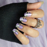 Enchanted Violet Nail Wraps